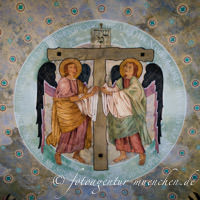 Gerhard Willhalm – Deckenfresko im Nordfriedhof