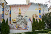 Lüftlmalerei - Moses und das Goldene Kalb – Foto aus München