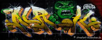 Graffiti im Viehhof