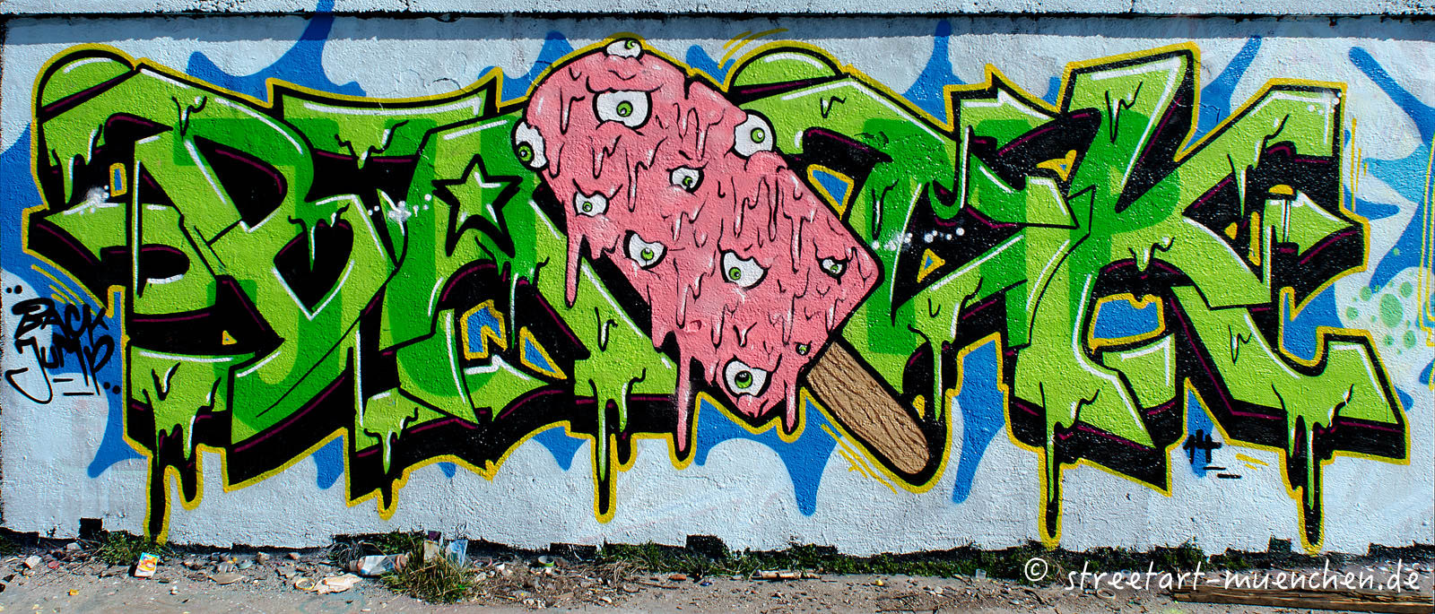 Graffiti im Viehhof