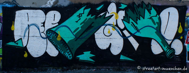 Graffiti im Viehhof