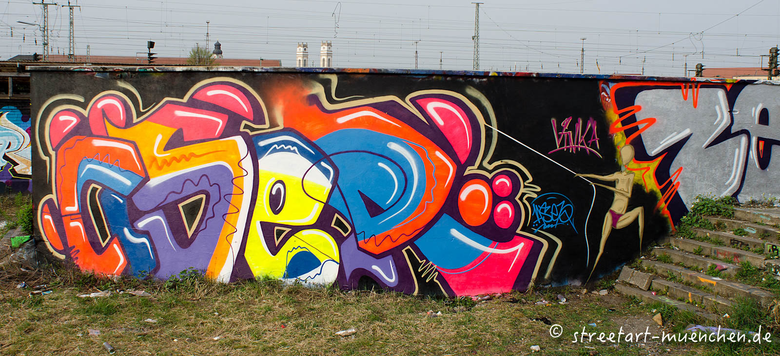 Graffiti im Viehhof