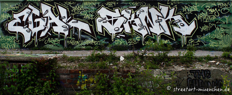 Graffiti im Viehhof