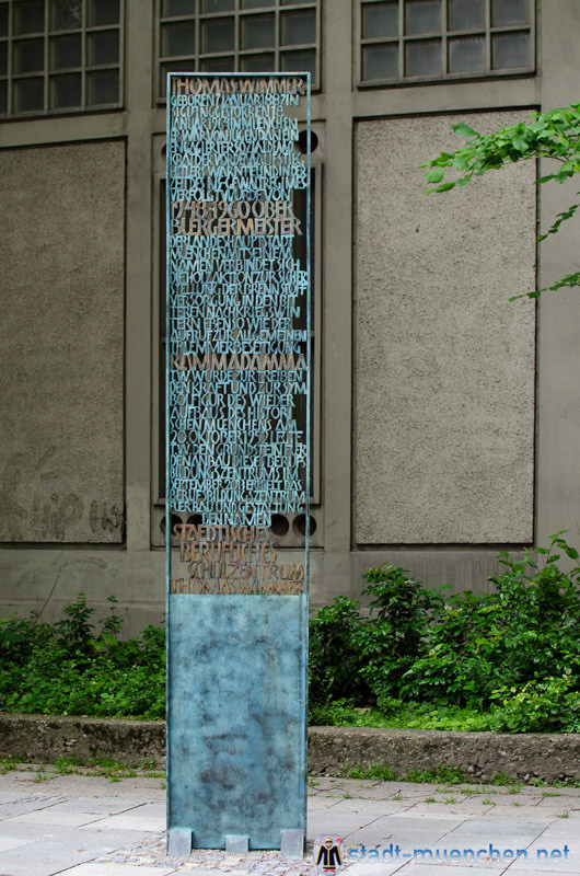 Städtisches Berufliches Schulzentrum Thomas Wimmer – Denkmal/Kunstwerk in München