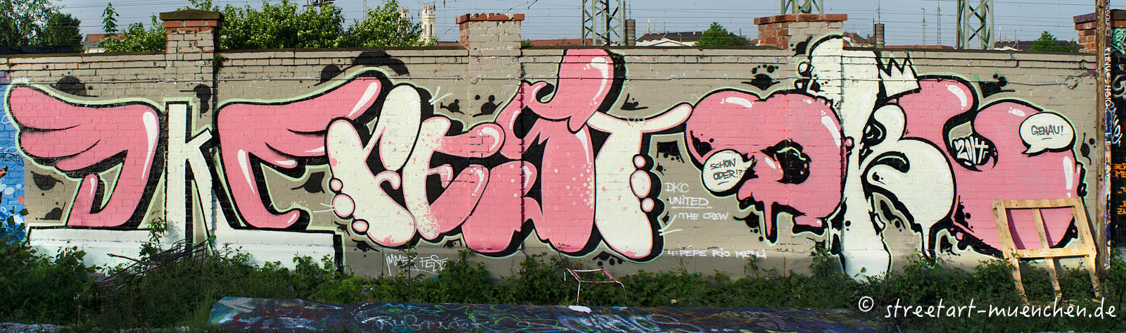 Graffiti im Viehhof