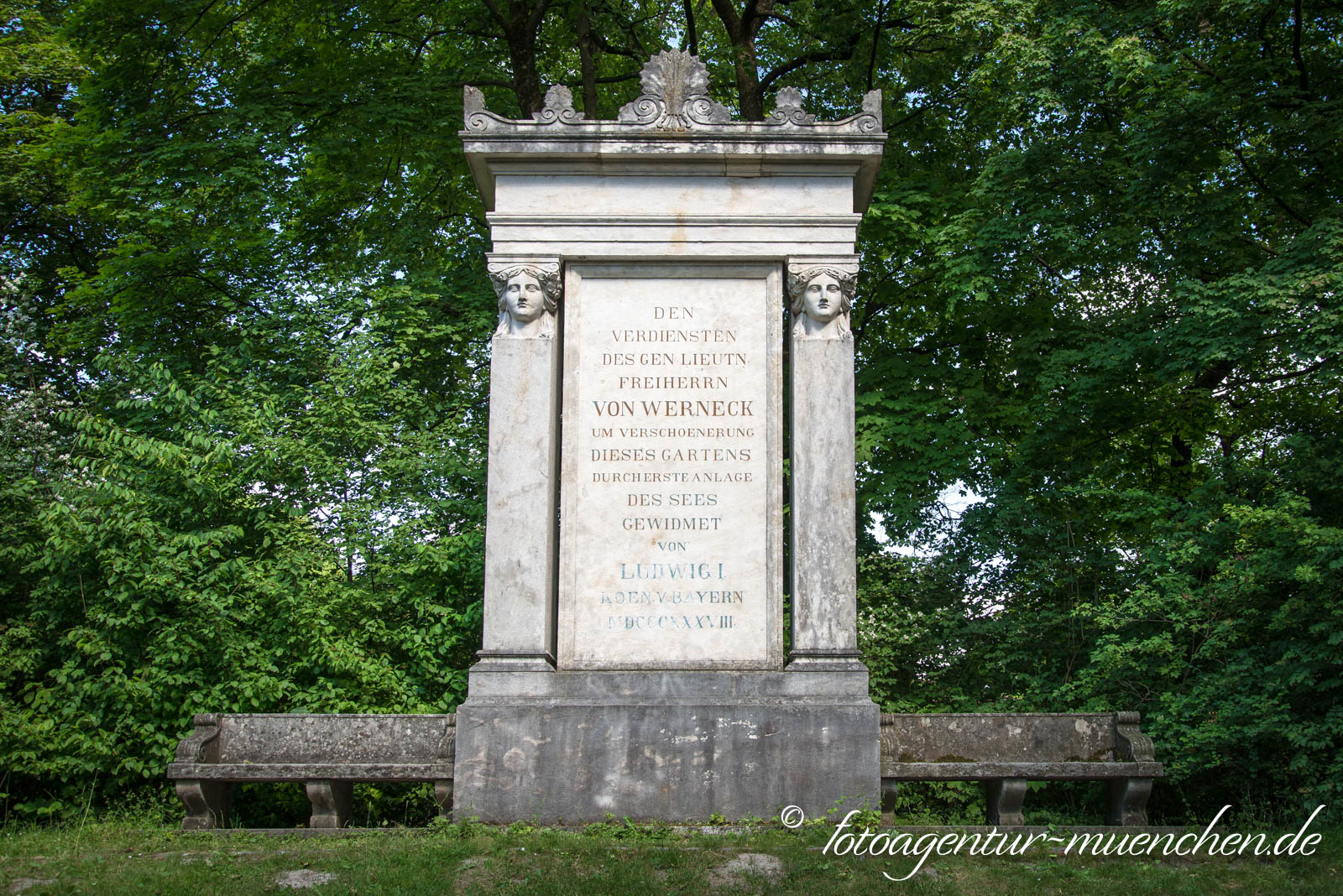 Denkmal für Reinhard Freiherr von Werneck