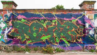 Graffiti im Viehhof
