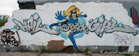 Graffiti im Viehhof