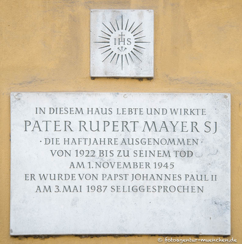 Rupert Mayer – Denkmal/Kunstwerk in München