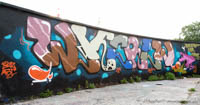 Graffiti im Viehhof