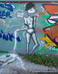 Graffiti im Viehhof