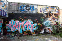 Graffiti im Viehhof
