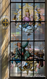 Kirchenfenster St. Martin (Waakirchen)