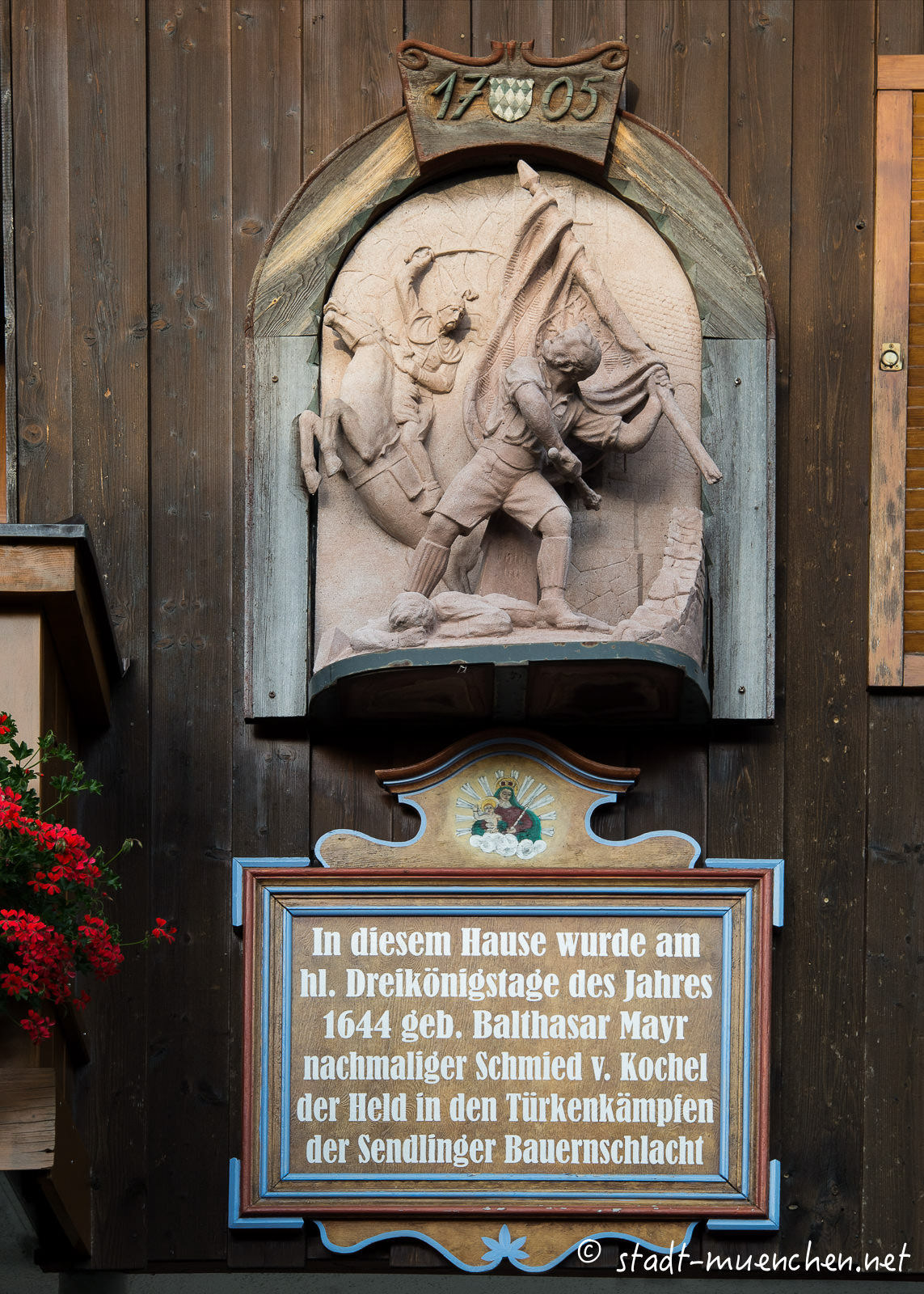 Gedenktafel Schmied von Kochel