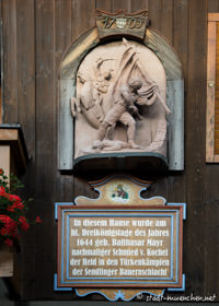 Gedenktafel Schmied von Kochel
