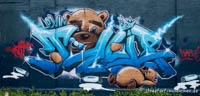 Graffiti im Viehhof
