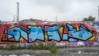 Graffiti im Viehhof