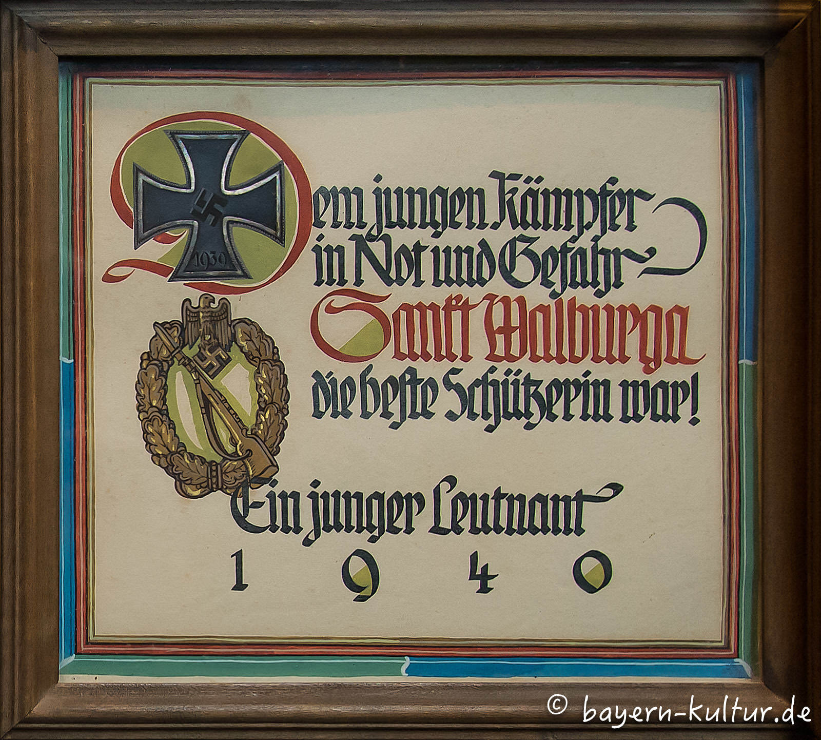 Gedenktafel in St. Walburga