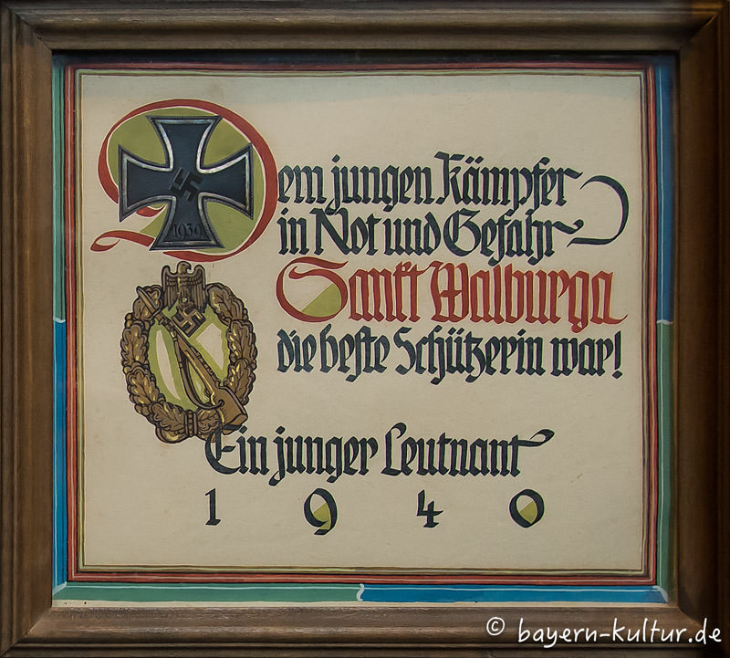Gedenktafel in St. Walburga