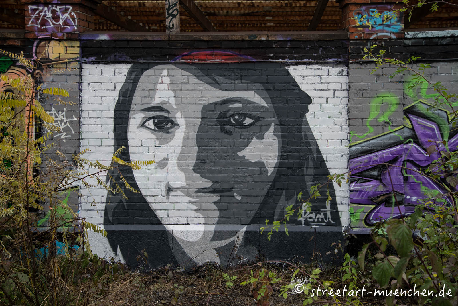 Graffiti im Viehhof