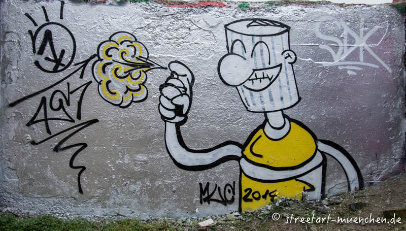 Graffiti im Viehhof