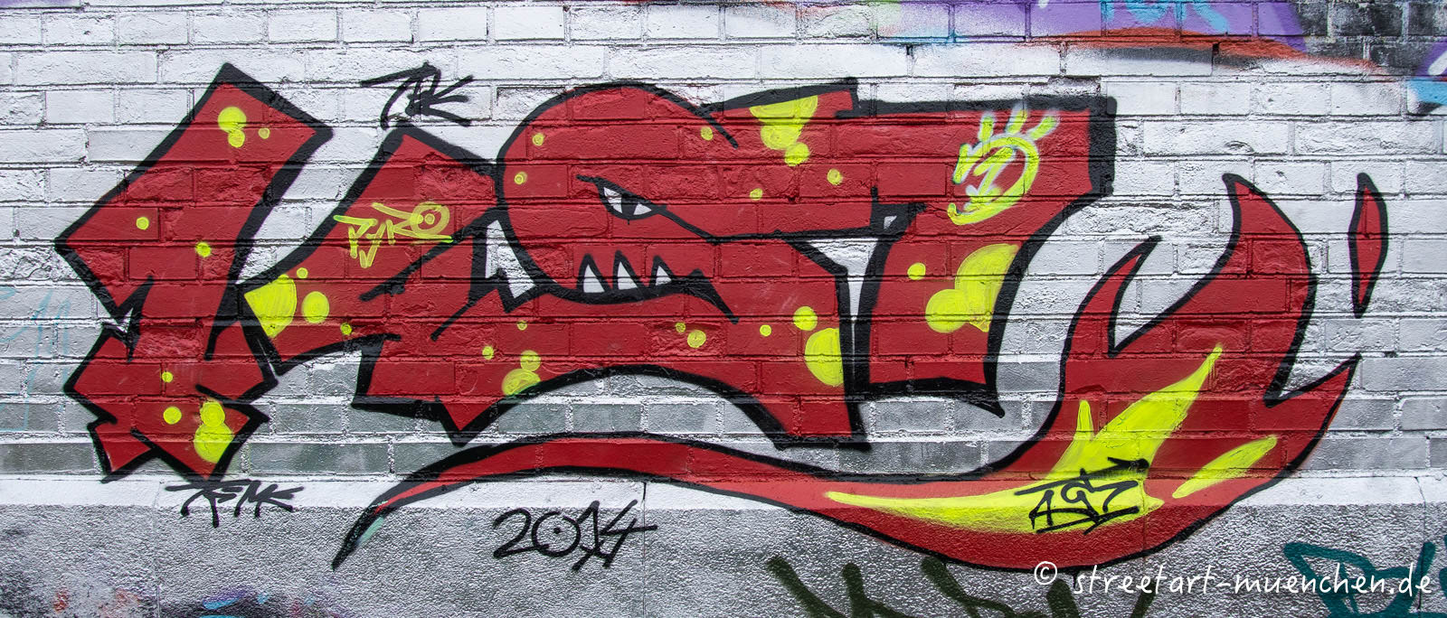 Graffiti im Viehhof