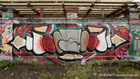 Graffiti im Viehhof