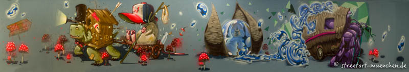 Graffiti im Westend