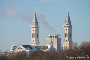 Gerhard Willhalm – Ludwigskirche mit Kraftwerk