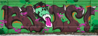 Graffiti im Viehhof