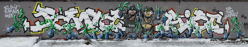Graffiti im Viehhof