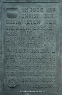 Friedhof der Sippe des Sentilo – Foto aus München