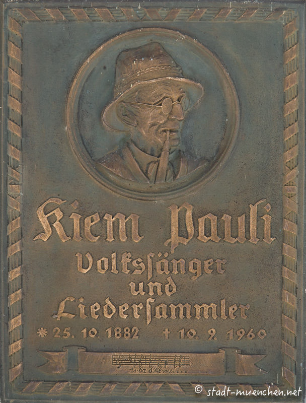 Gedenktafel für Kiem Pauli