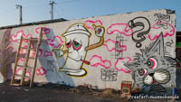 Graffiti im Viehhof