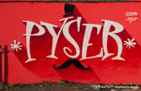 Graffiti im Viehhof