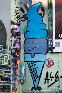 Graffiti im Viehhof