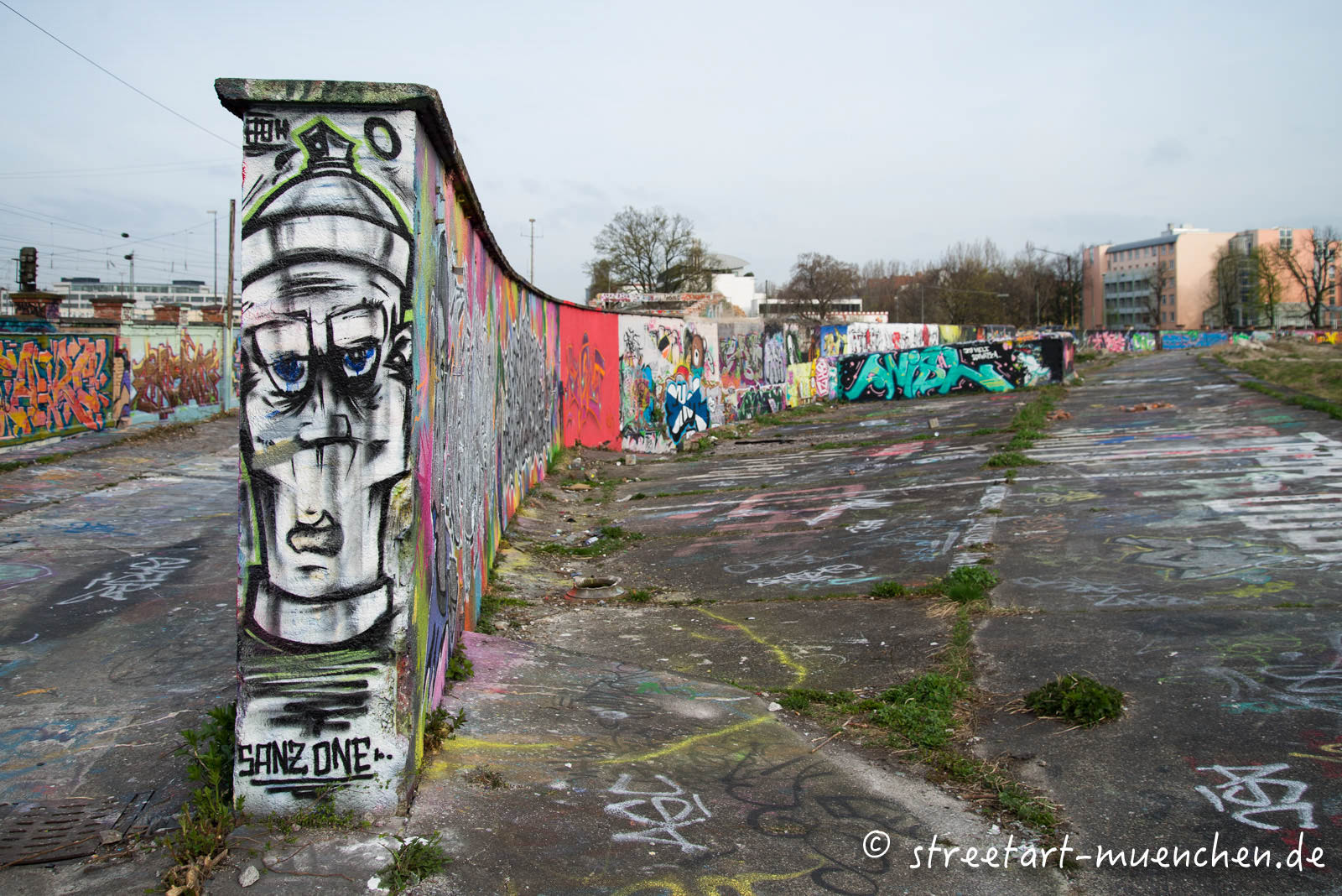 Graffiti im Viehhof