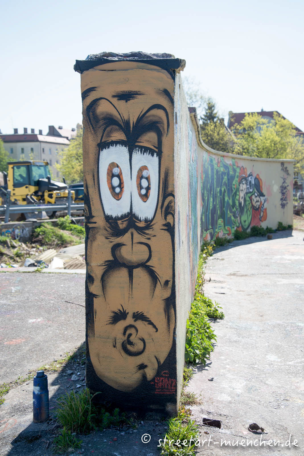 Graffiti im Viehhof