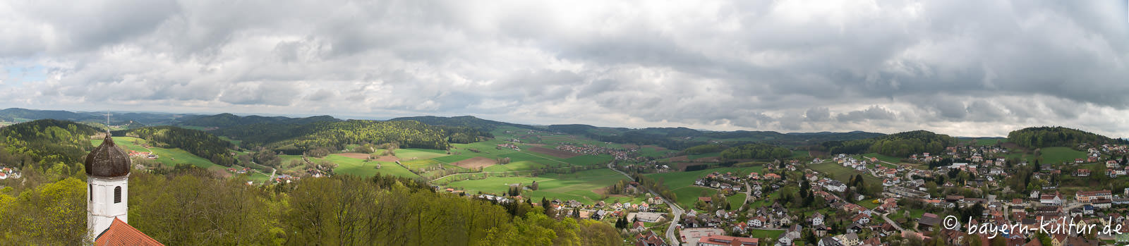 Blick von der Burg Falkenstein