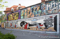 Graffiti im Viehhof