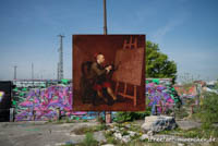 Graffiti im Viehhof