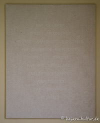 Gedenktafel Soldatenfriedhof Dürnbach