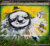 Graffiti im Viehhof