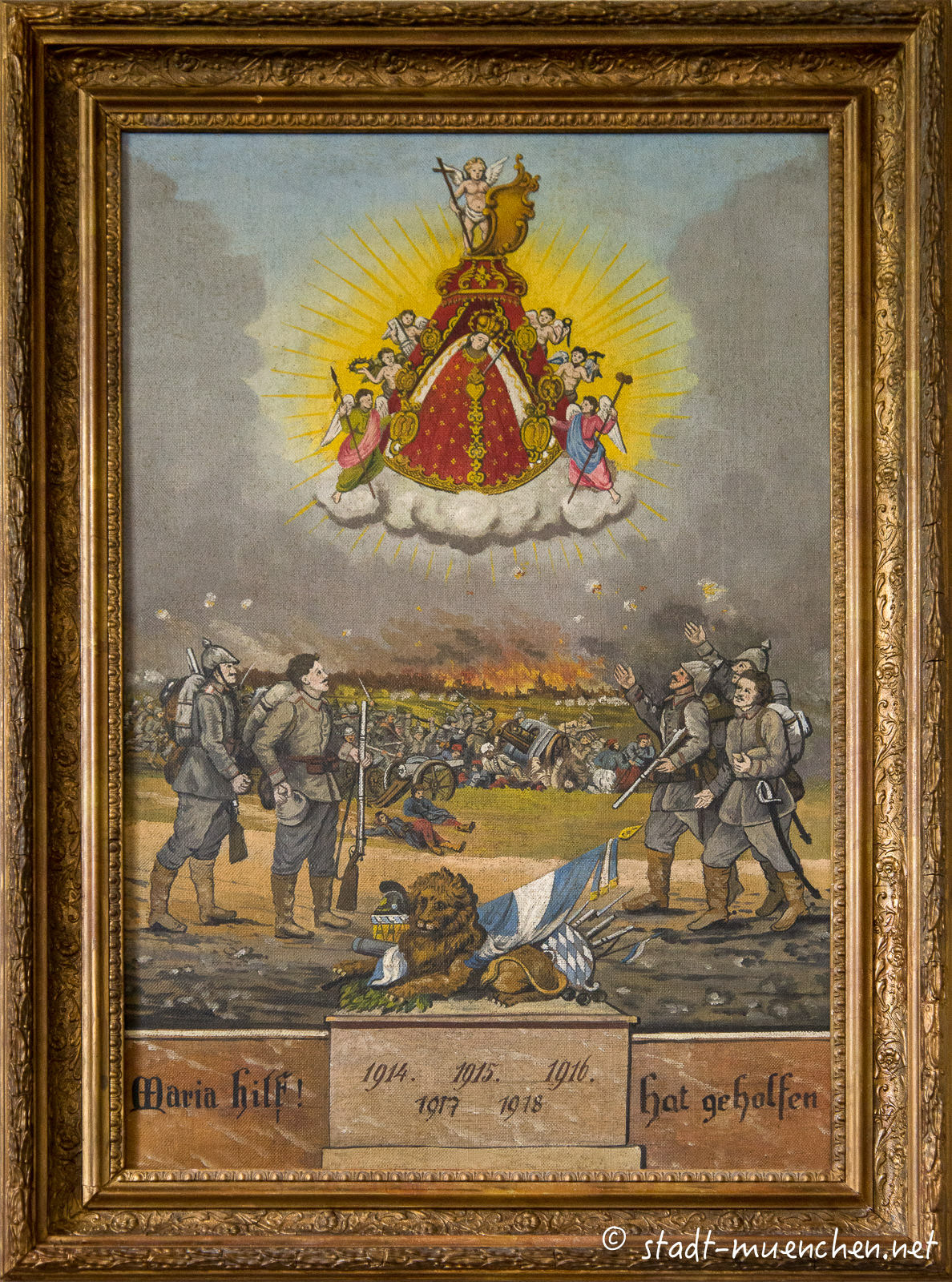 Votivbild Erster Weltkrieg
