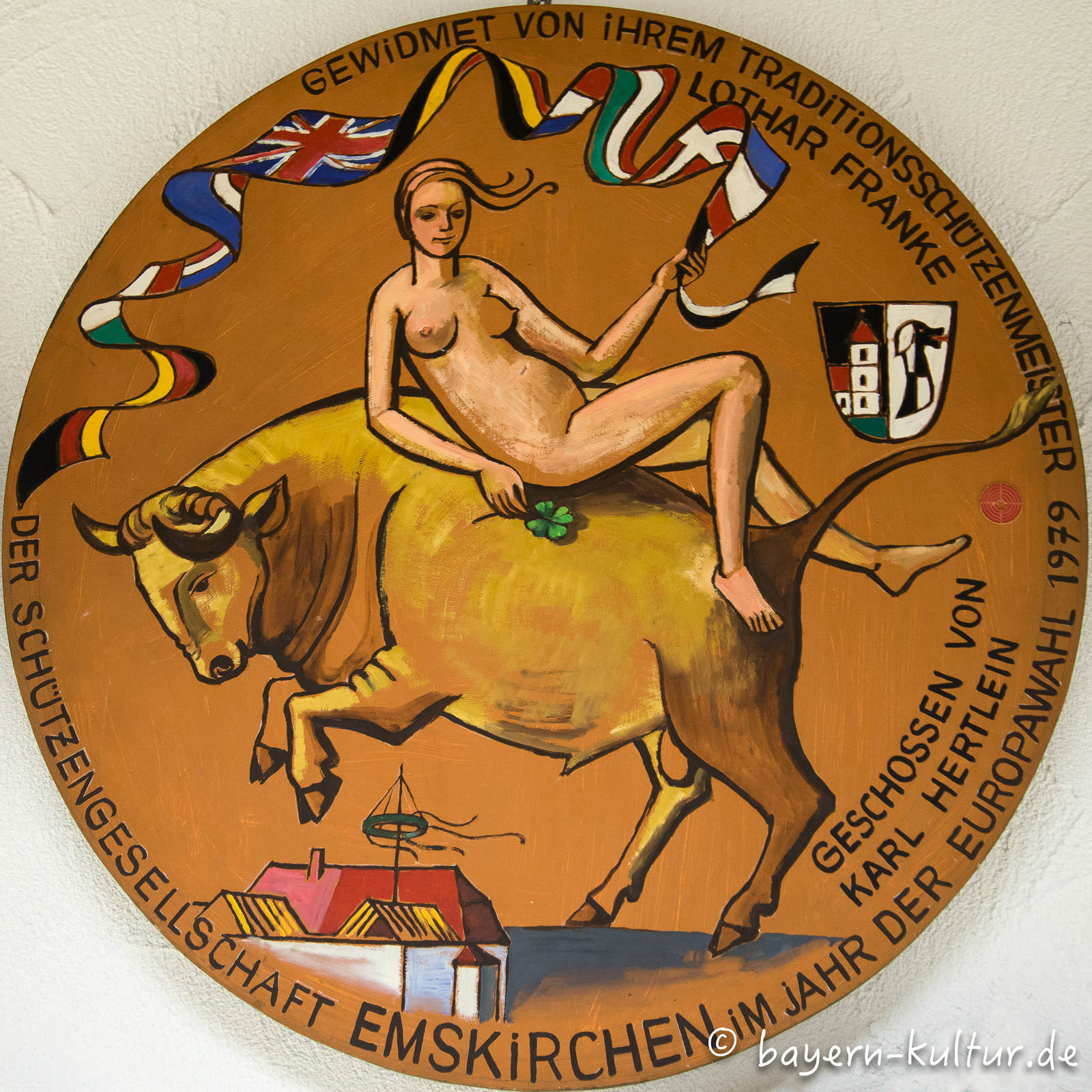 Schützenscheibe - Europawahl 1979