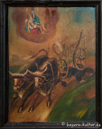 Votivbild in der Wallfahrtskirche Gartl