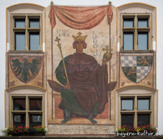 Gerhard Willhalm – Fresco Kaiser Ludwig der Bayer