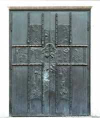 Rückel Anton - Bronzeportal des Angerklosters