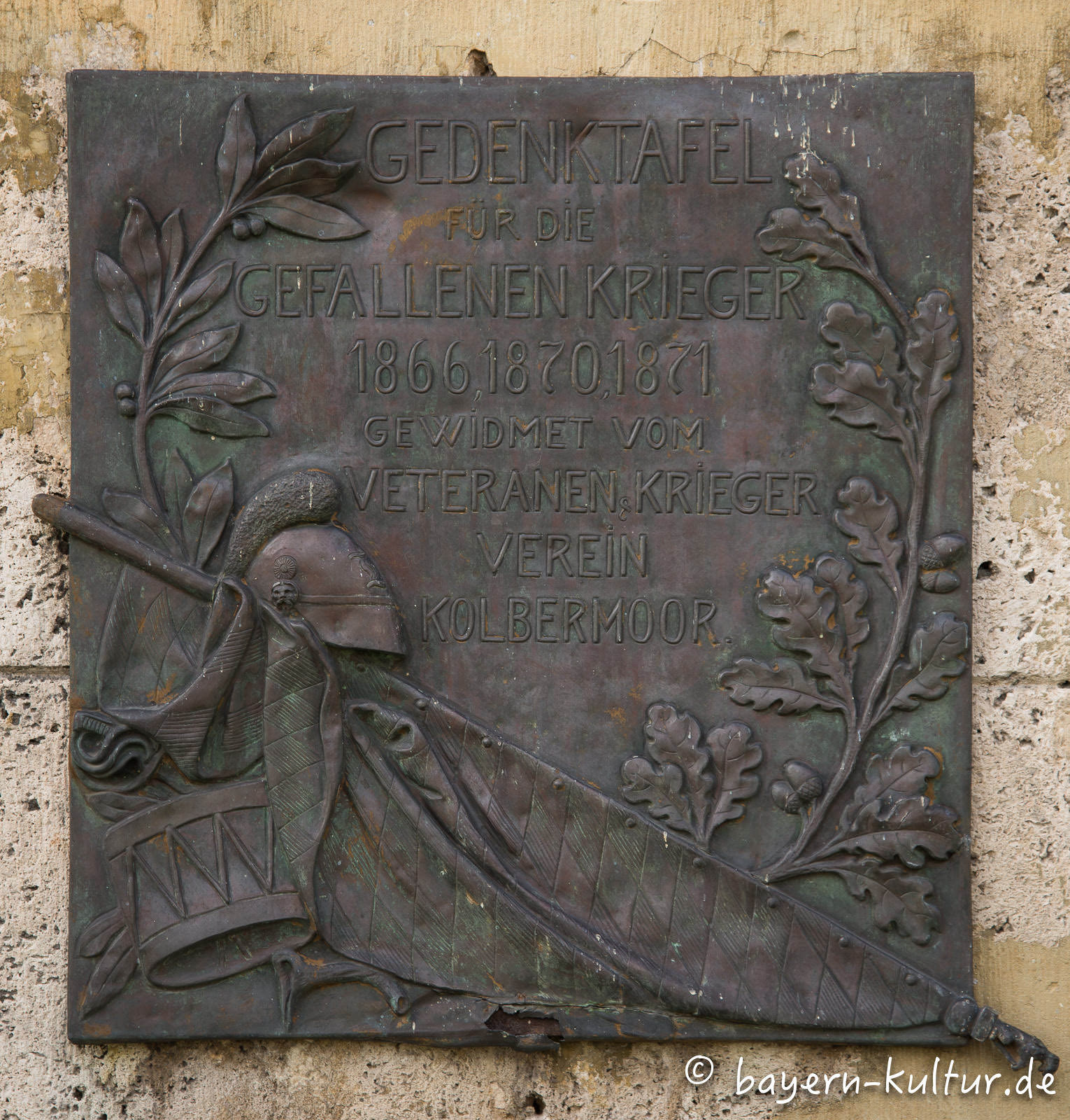 Gedenktafel für die gefallenen Krieger