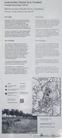 Infotafel - Stalag-Gedenkstätte Oberreith